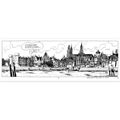 Original Illustration - Rouen - Flaubert - Page 98